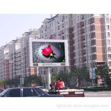 P10 outdoor full color double sides LED board